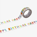 MT MASKING TAPE // HAPPY BIRTHDAY