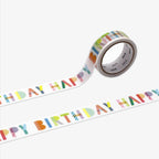 MT MASKING TAPE // HAPPY BIRTHDAY