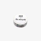 Roll of mt washi tape with Léa Maupetit design on a white background