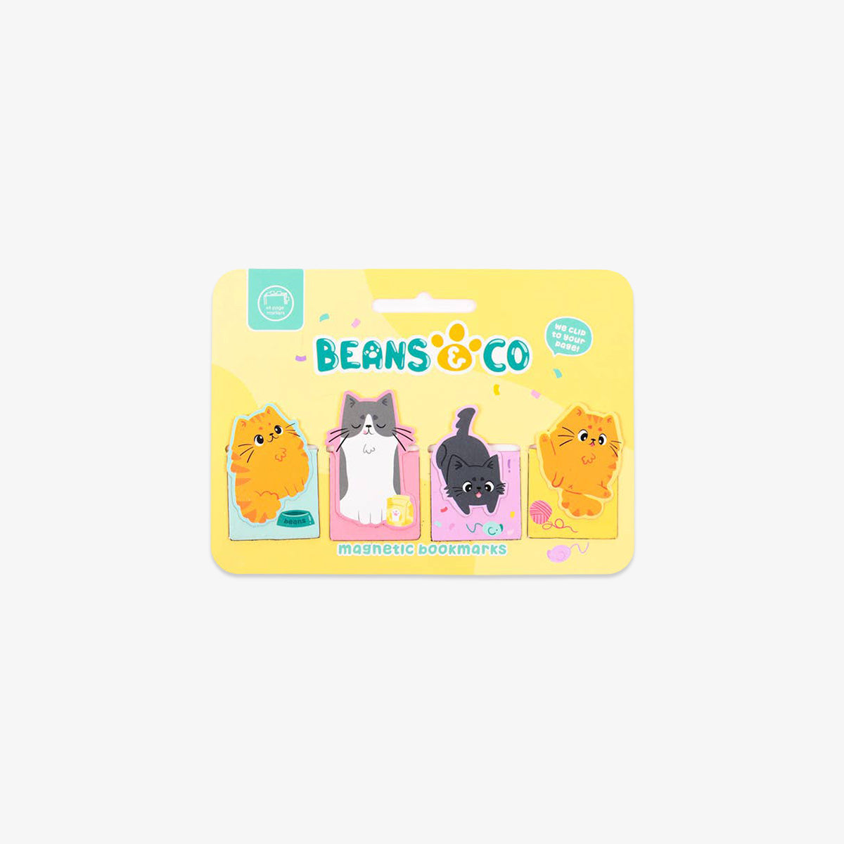 MAGNETIC BOOKMARKS // CATS