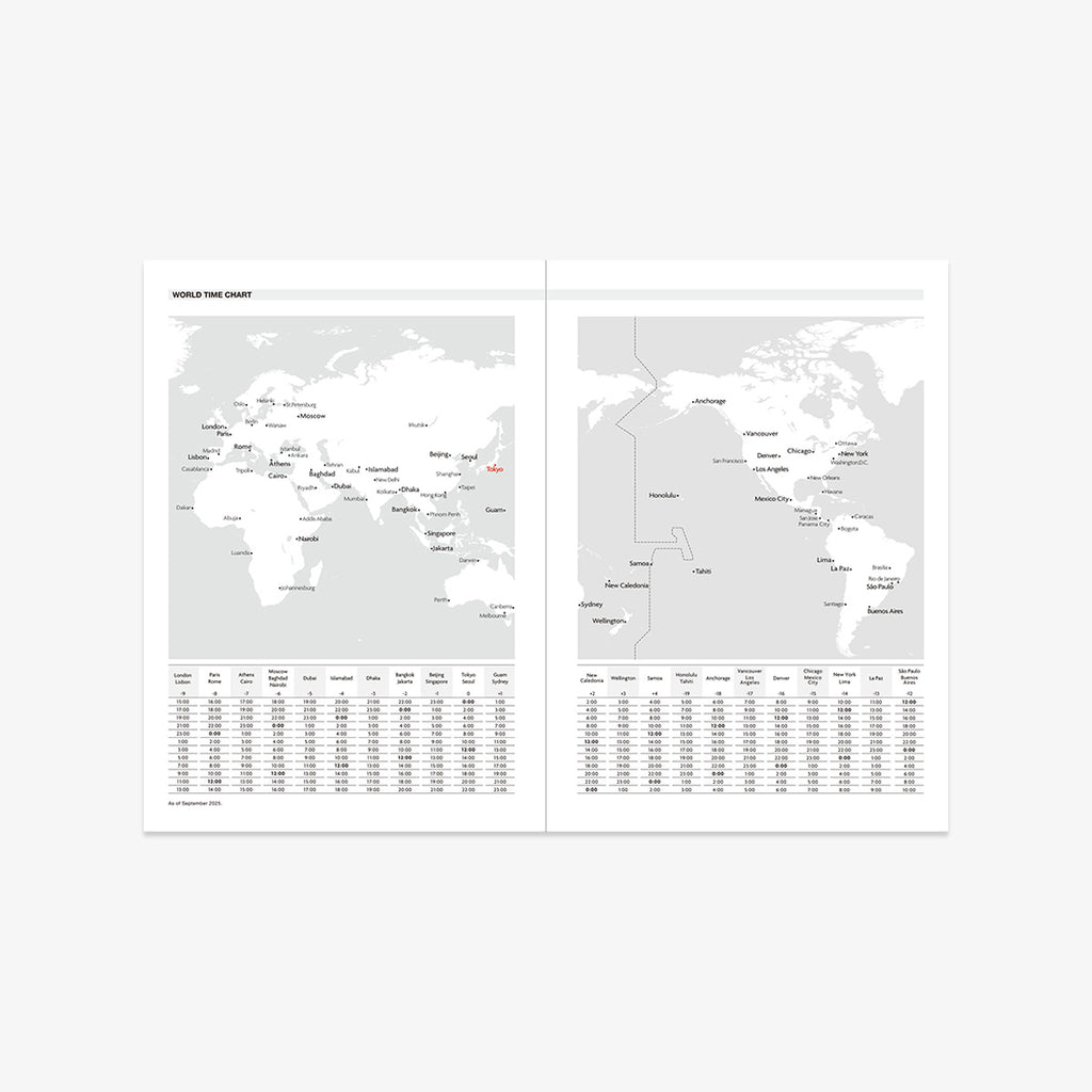 KALENDER SEP 2026 - DEC 2027 A5 // BLÅ GRADIENT