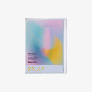 KALENDER SEP 2026 - DEC 2027 A5 // PINK GRADIENT