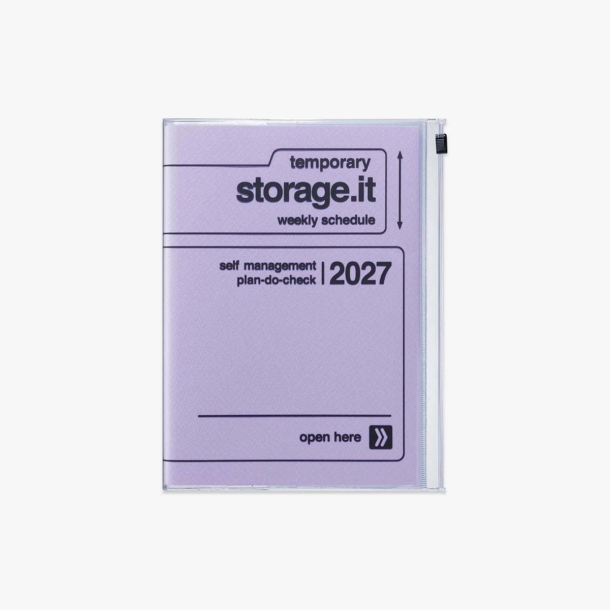 CALENDAR SEP 2026 - DEC 2027 A5 // STORAGE.IT LAVENDAR