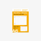 CALENDAR SEP 2026 - DEC 2027 A6 // REFILL