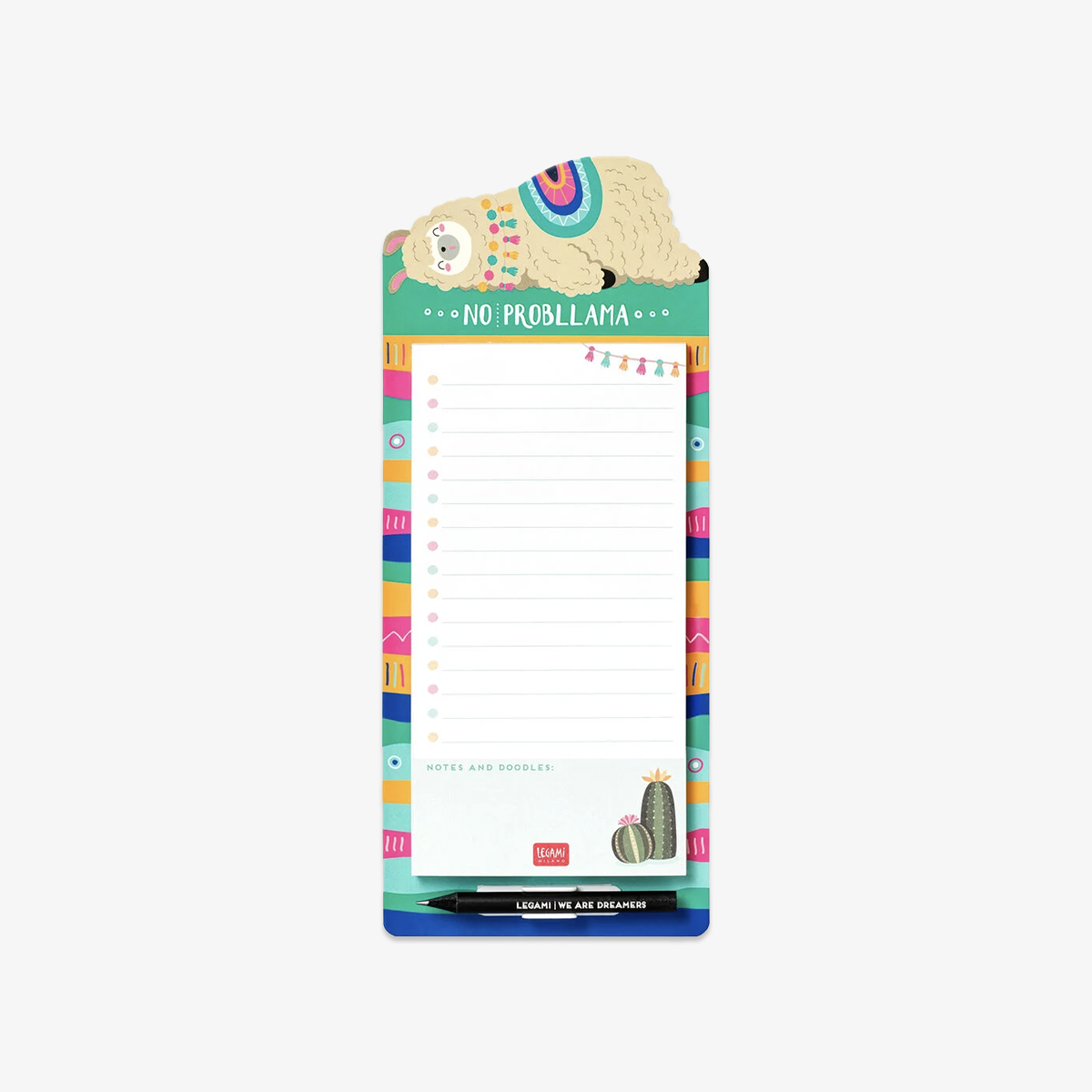 MAGNETIC NOTEPAD // LLAMA