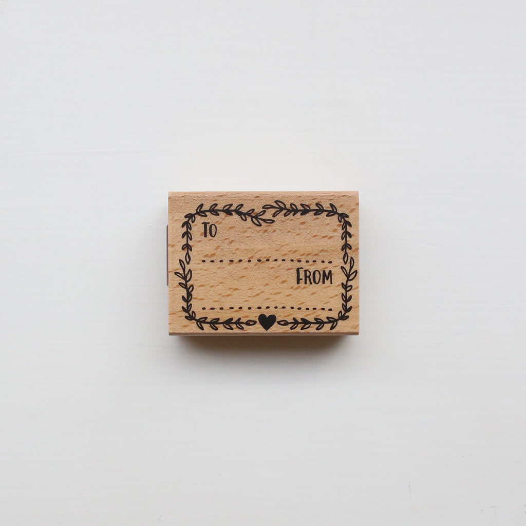 STAMP // TO AND FROM WREATH