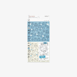 DIARY STICKERS // CHAT MONSTERS