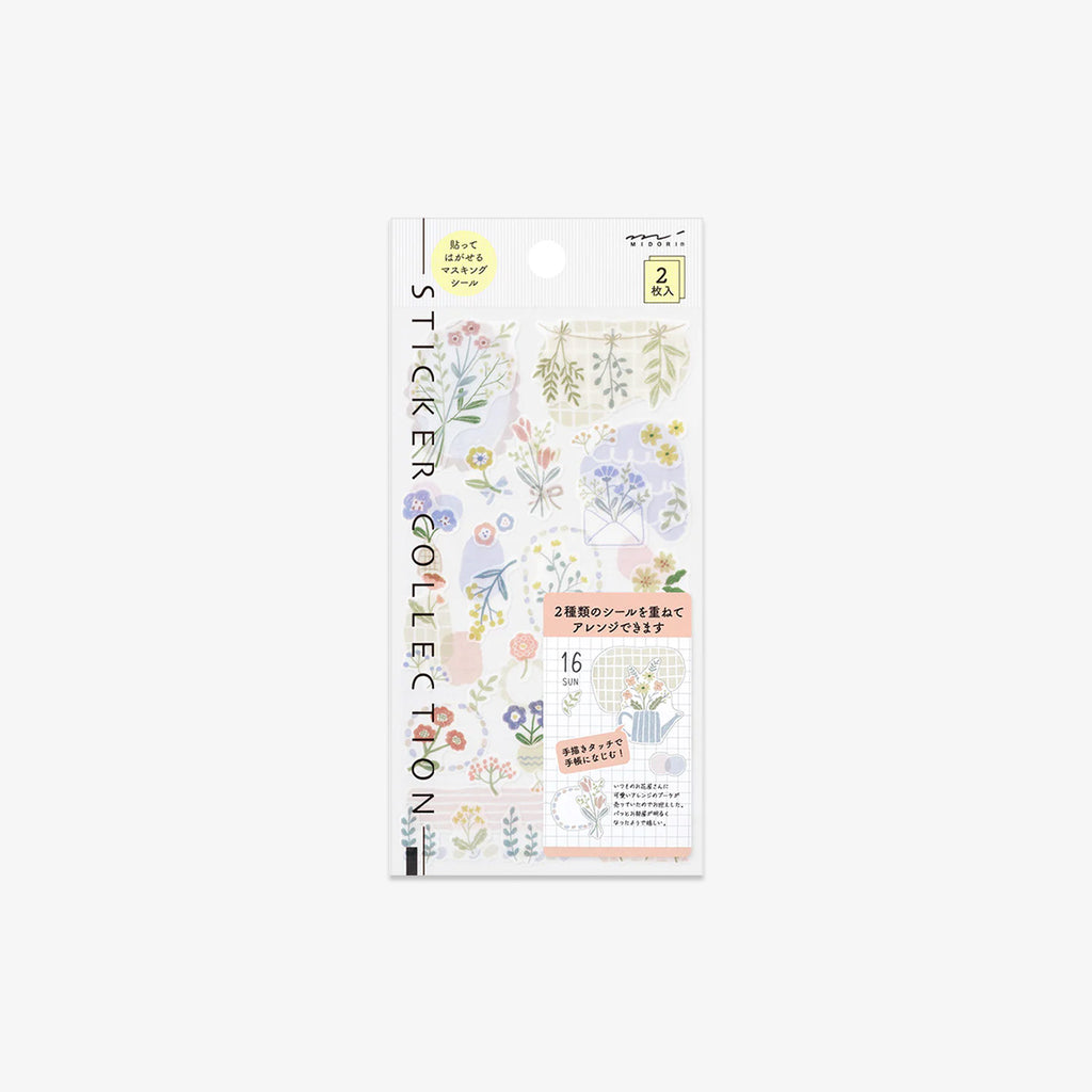KALENDERKLISTERMÆRKER 2 ARK // BLOMSTER