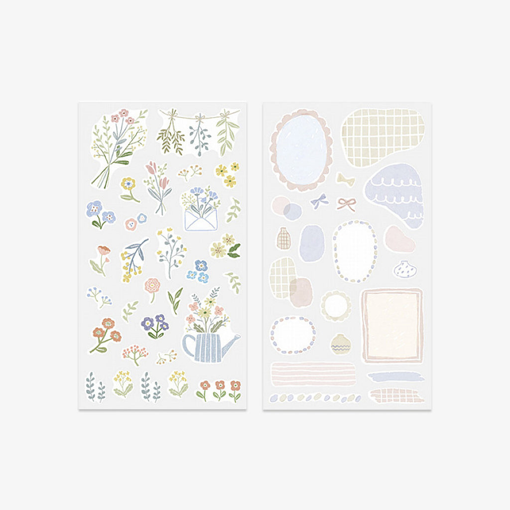 KALENDERKLISTERMÆRKER 2 ARK // BLOMSTER