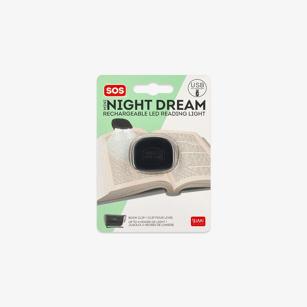MINI LED READING LIGHT // RECHARGEABLE
