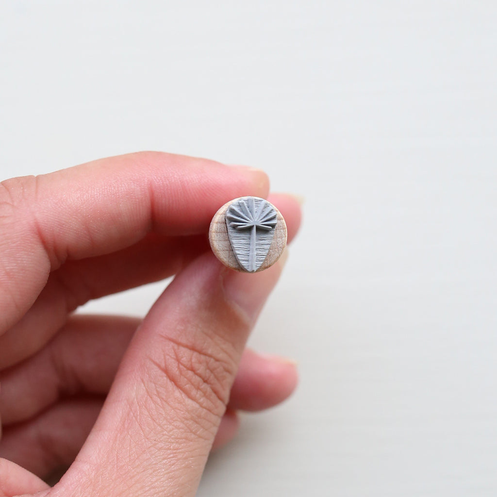 MINI RUBBER STAMP // DANDELION