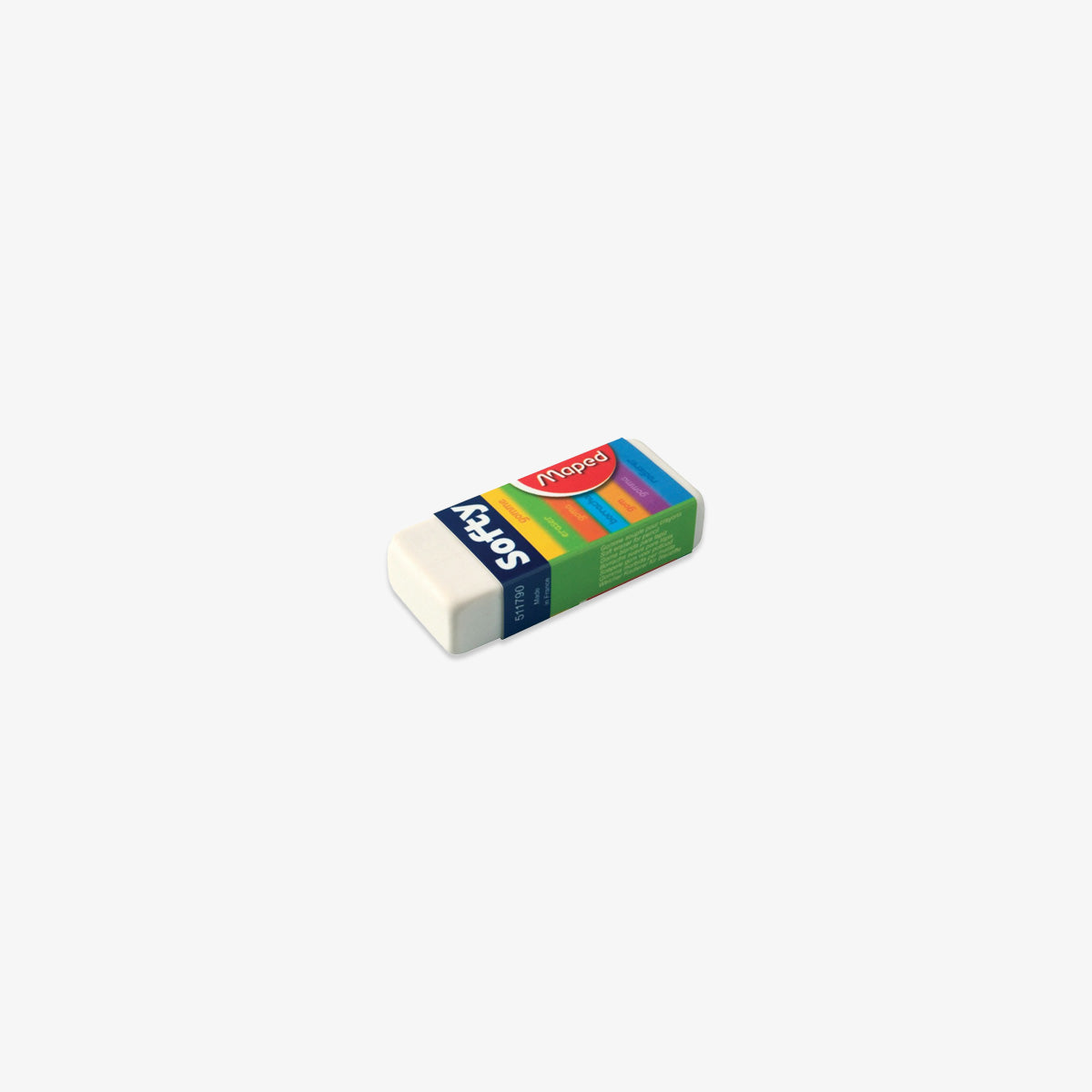 MAPED MINI SOFTY ERASER // WHITE