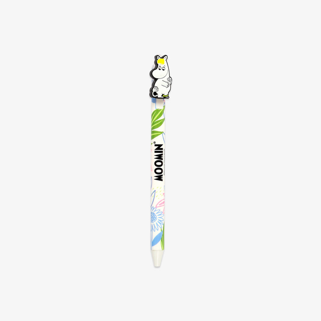 Pen with Moomin Snorkmaiden on a white background