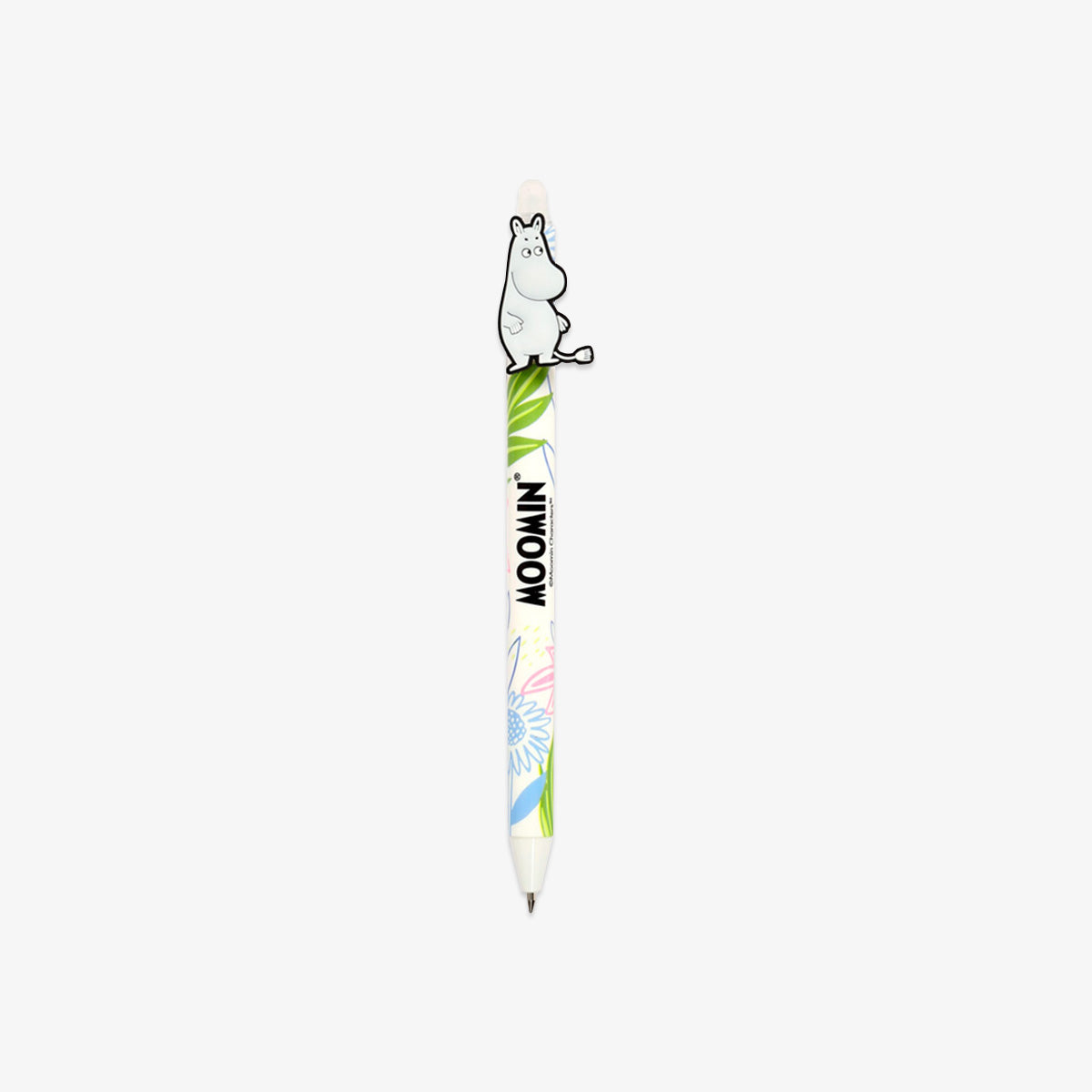 Pen with a Moomin design on a white background