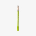 Green pen with Moomin on a white background