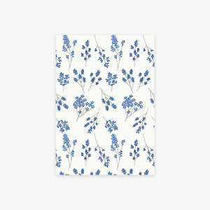 SCRAPBOOKING PAPIR A5 // FALDENDE BLOMSTER