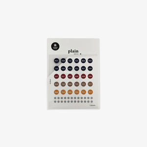 PLAIN DECO STICKERS // WEEKDAYS