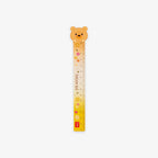 Ruler with a bear design on a white background