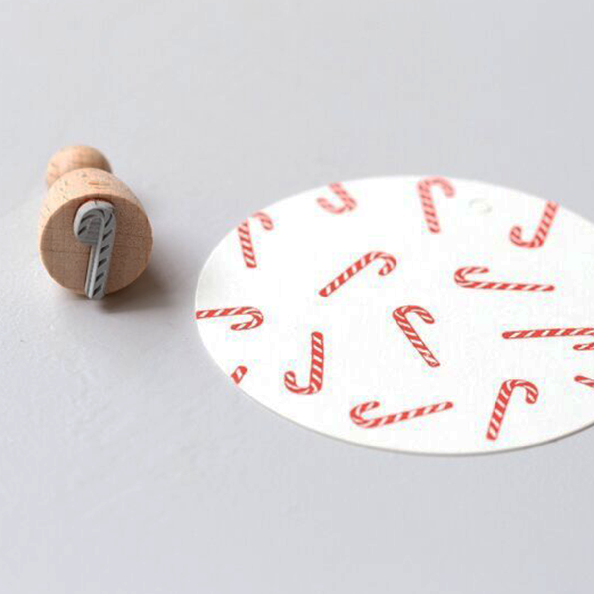 RUBBER STAMP // CANDY CANE
