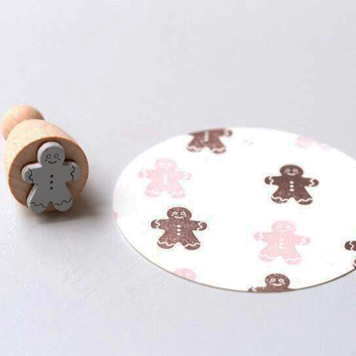 RUBBER STAMP // GINGERBREAD MAN