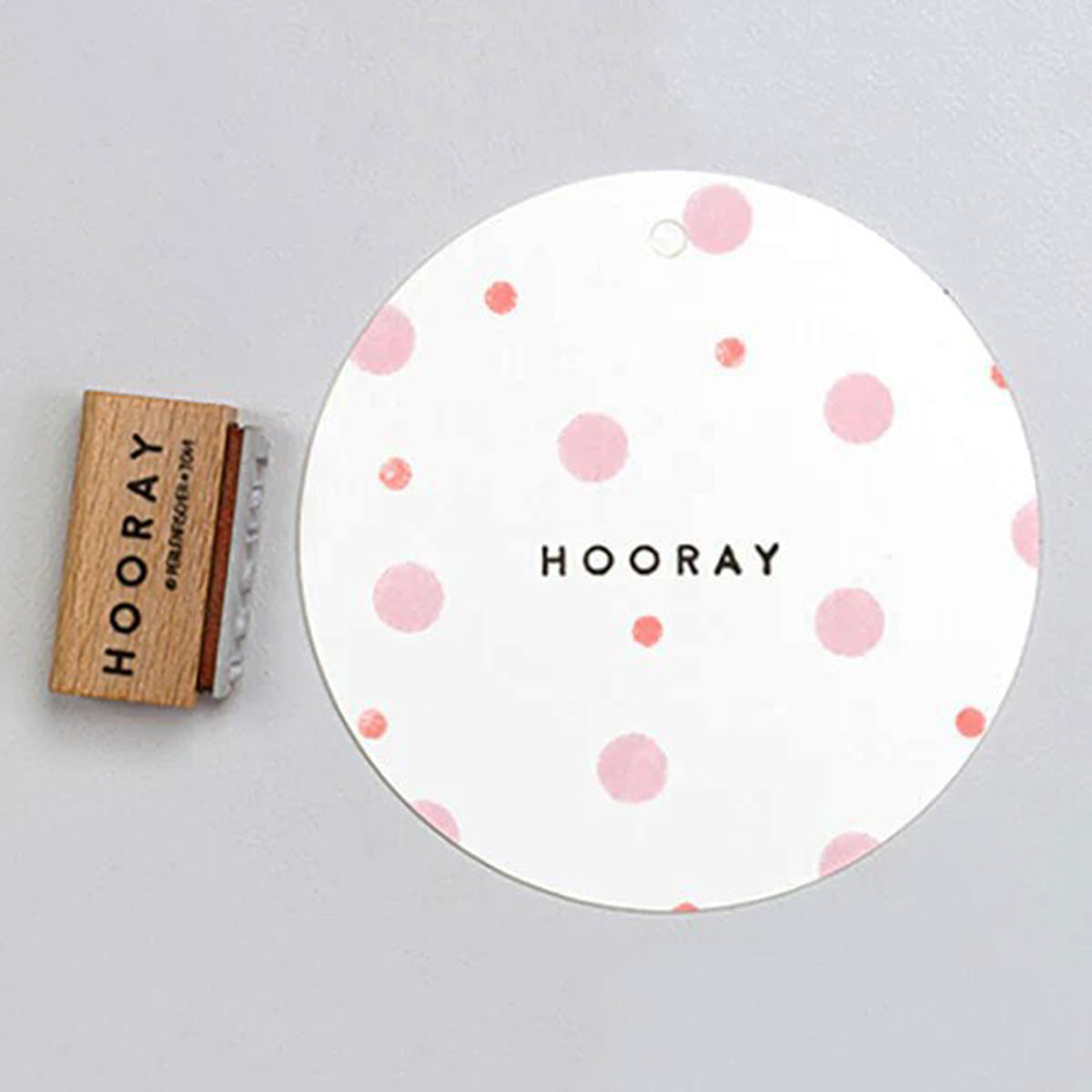 RUBBER STAMP // HOORAY