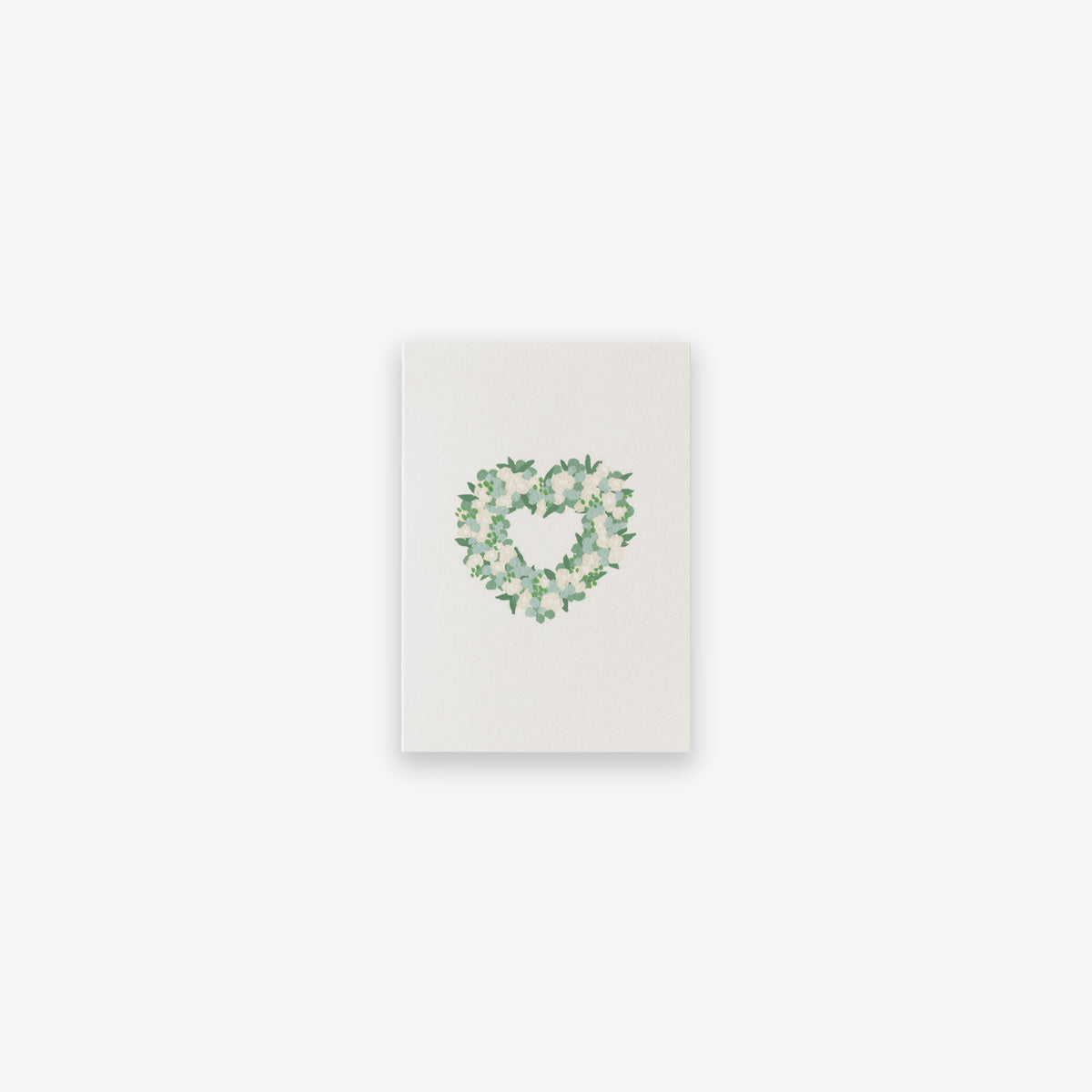 SMALL GREETING CARD // FLOWER HEART II