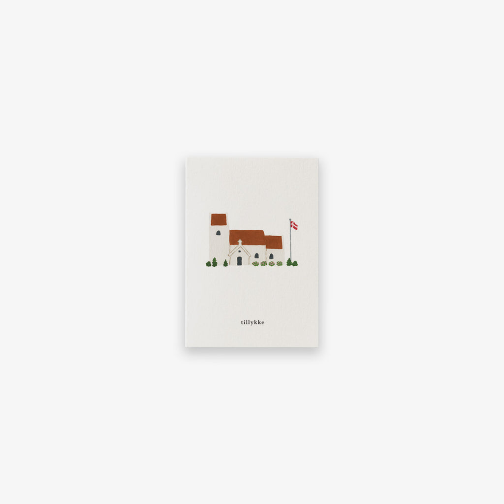 SMALL GREETING CARD // KIRKE (DANISH)