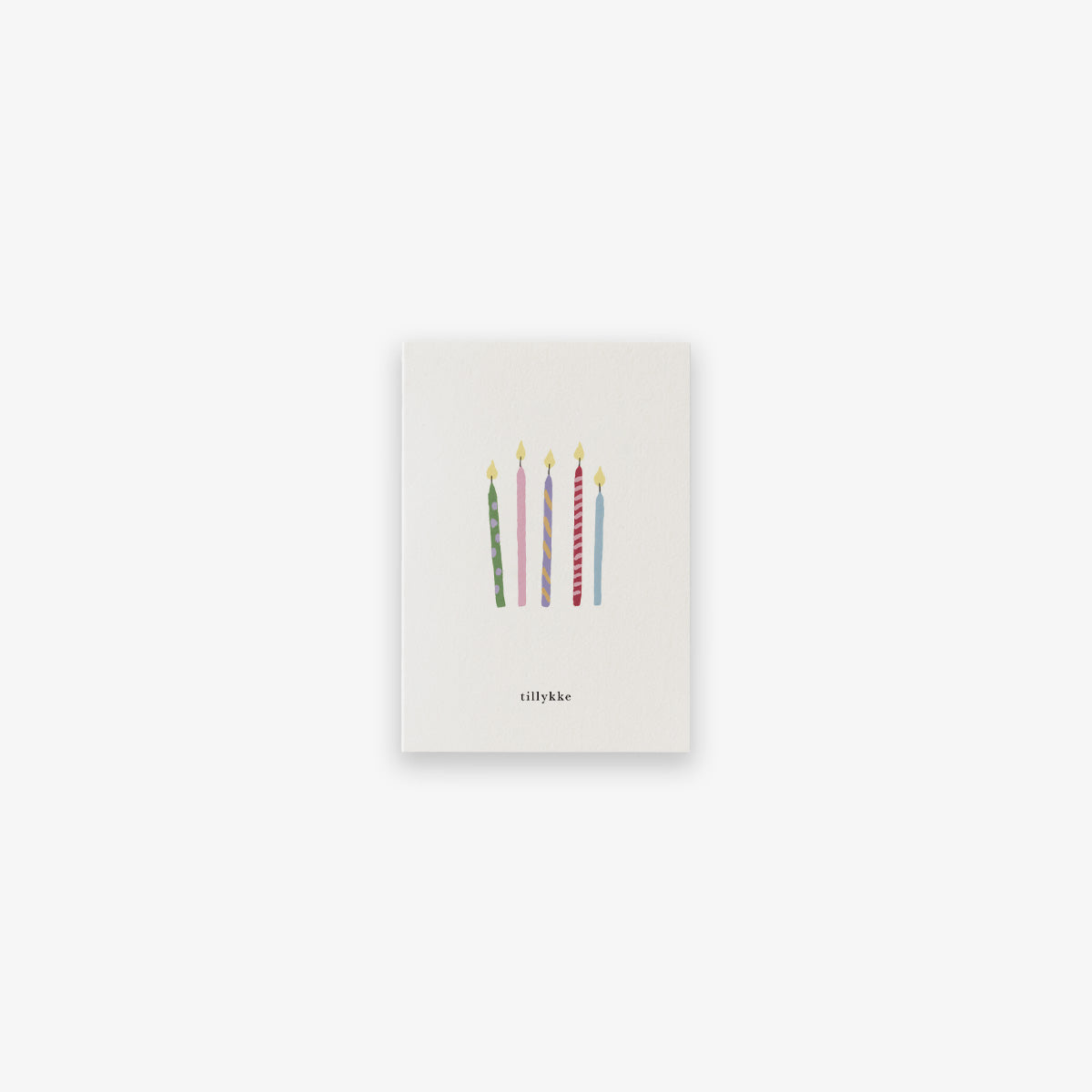 SMALL GREETING CARD // FØDSELSDAGSLYS