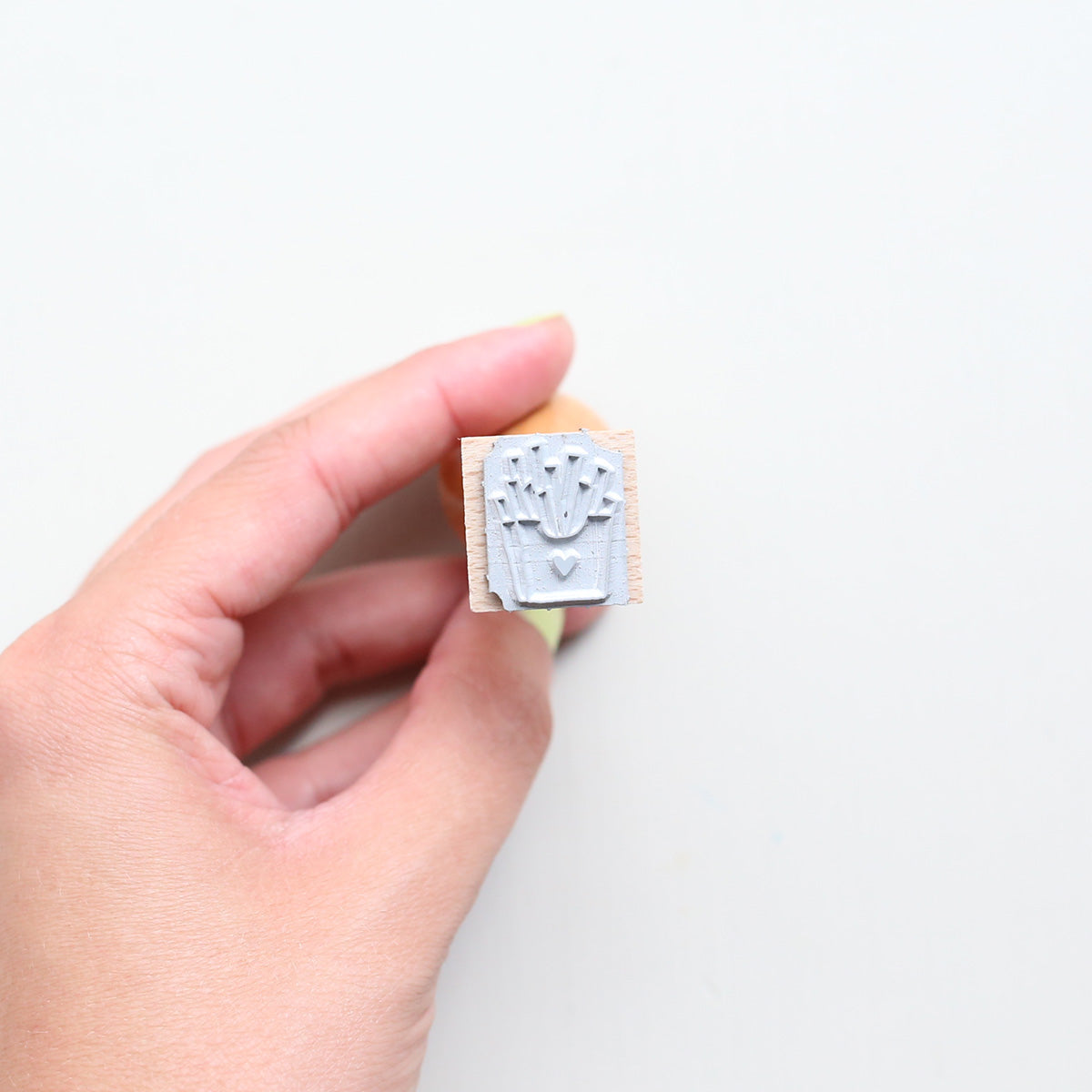 RUBBER STAMP // FRENCH FRIES