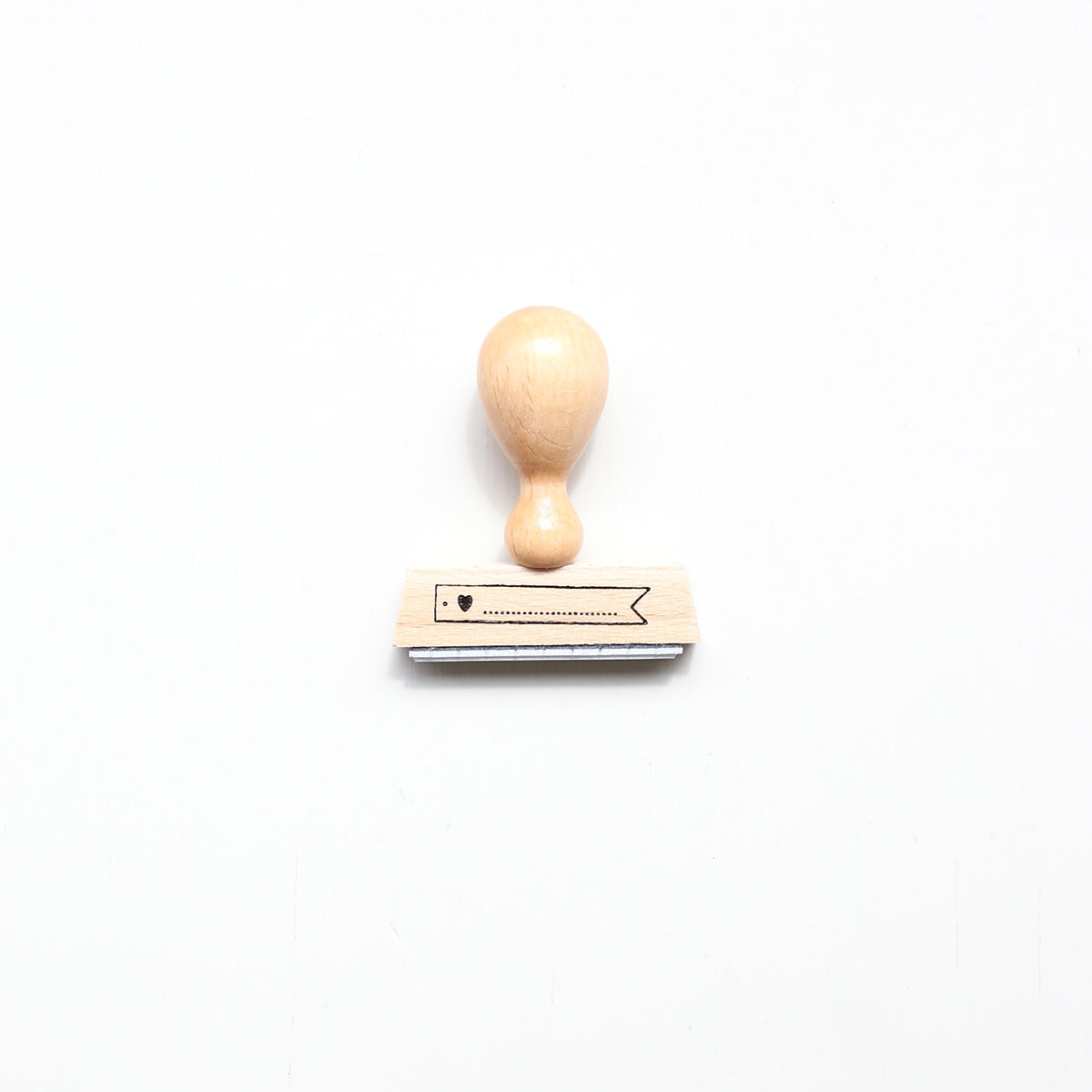 STEMPEL // BANNER MED HJERTE