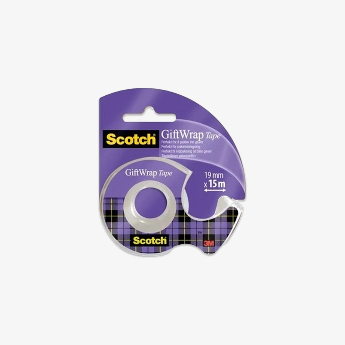 GIFT WRAP SCOTCH TAPE W. DISPENSER