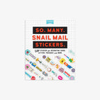 KLISTERMÆRKEBOG // SO. MANY. SNAIL MAIL STICKERS.
