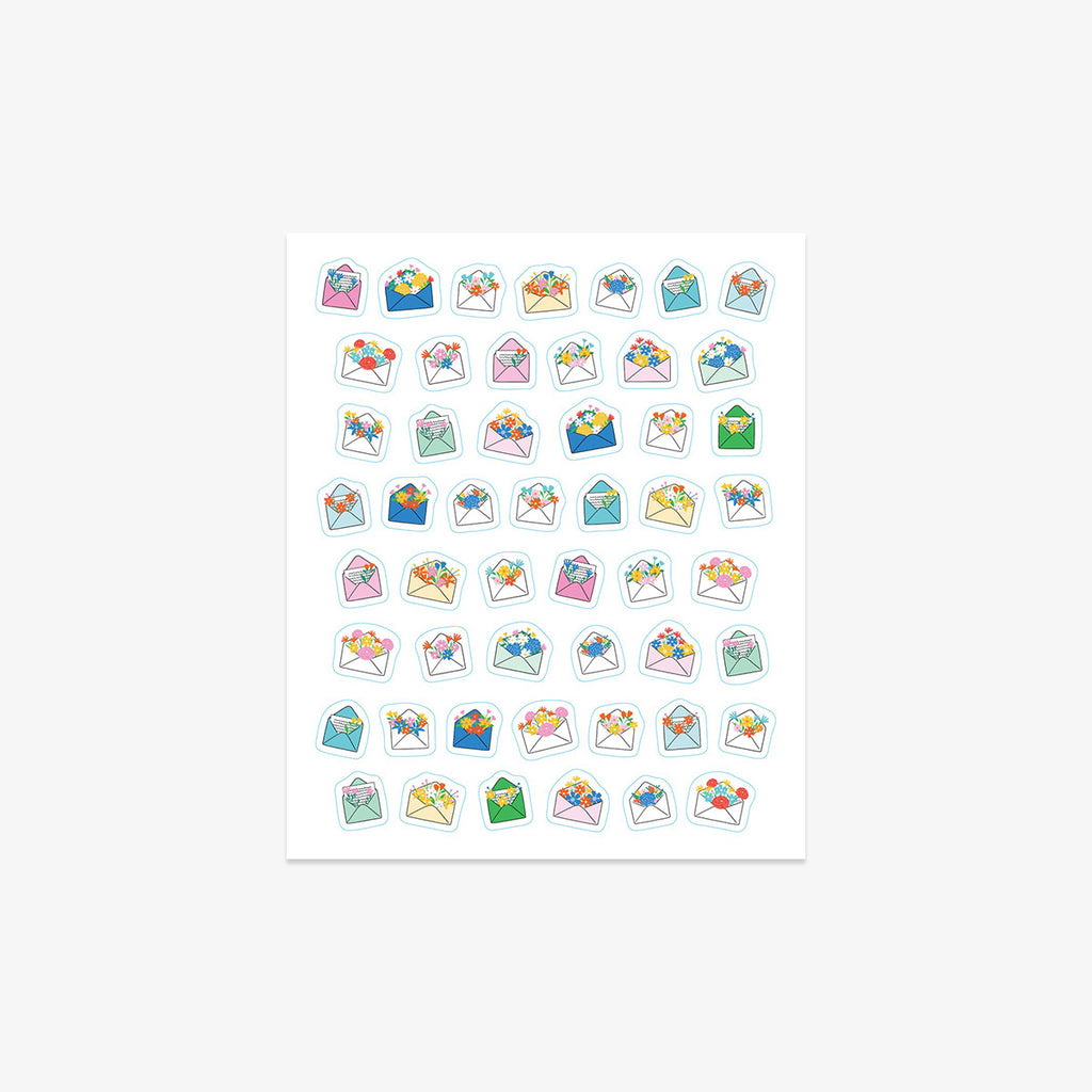 KLISTERMÆRKEBOG // SO. MANY. SNAIL MAIL STICKERS.