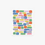 STICKER BOOK // SO. MANY. PLANNER STICKERS PARENTS EDITION