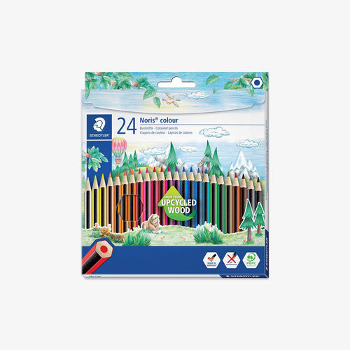 A package of 24 Noris colour wooden pencils 