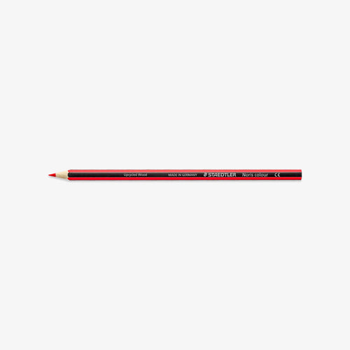 red coloured pencil from staedtler