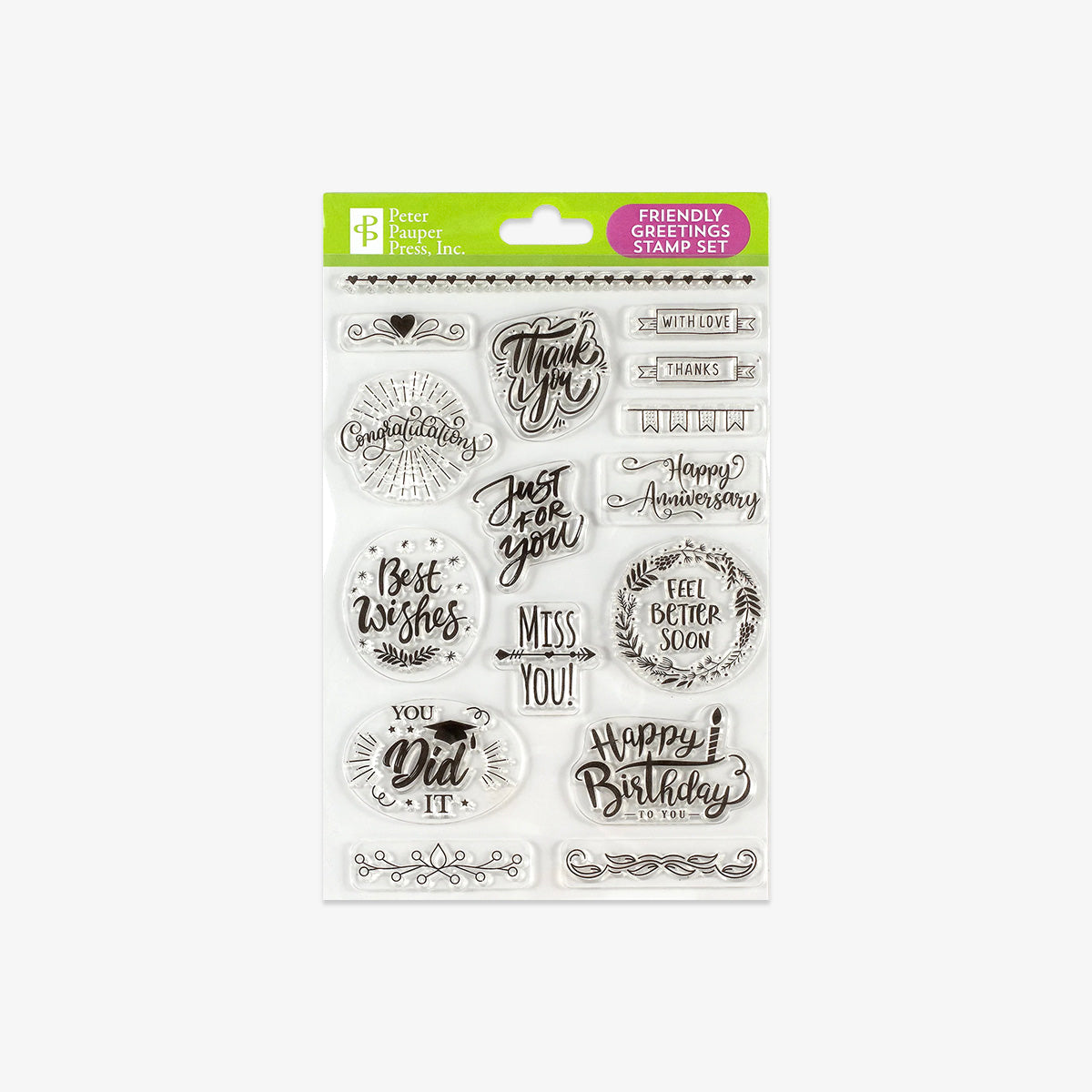 STAMP SET // FRIENDLY GREETINGS