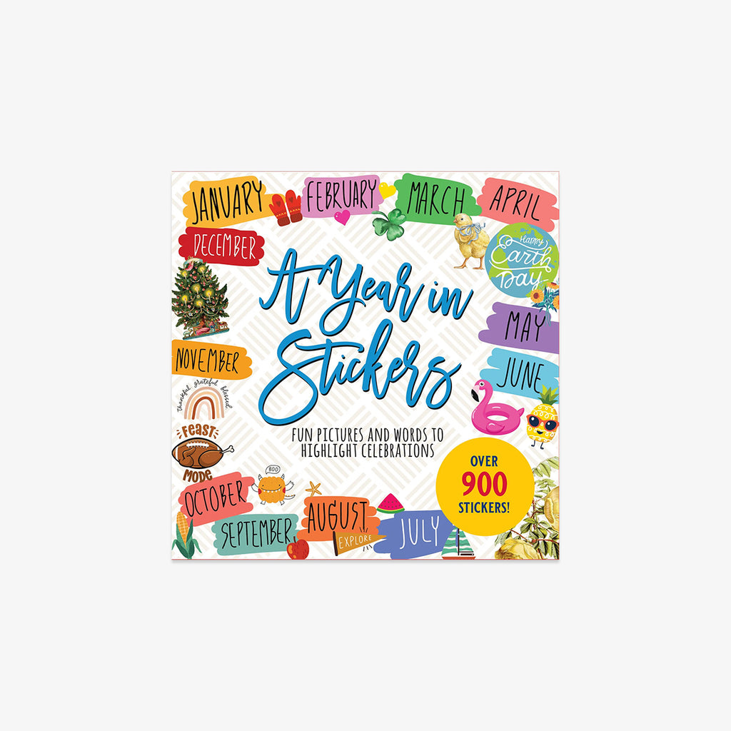 KLISTERMÆRKEBOG // A YEAR IN STICKERS