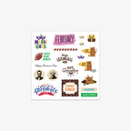 KLISTERMÆRKEBOG // A YEAR IN STICKERS