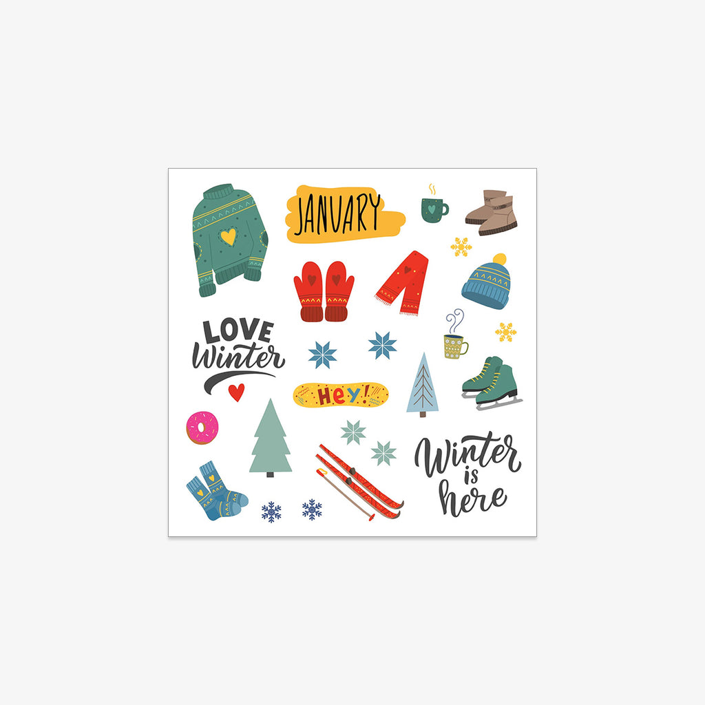 KLISTERMÆRKEBOG // A YEAR IN STICKERS