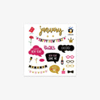 KLISTERMÆRKEBOG // A YEAR IN STICKERS