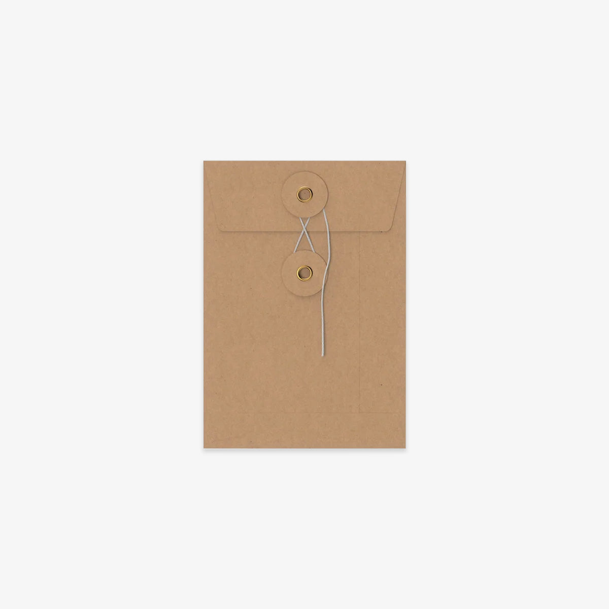 STRING & WASHER ENVELOPE // C6 KRAFT