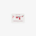 VINYL STICKER // SANTA CLOTHES