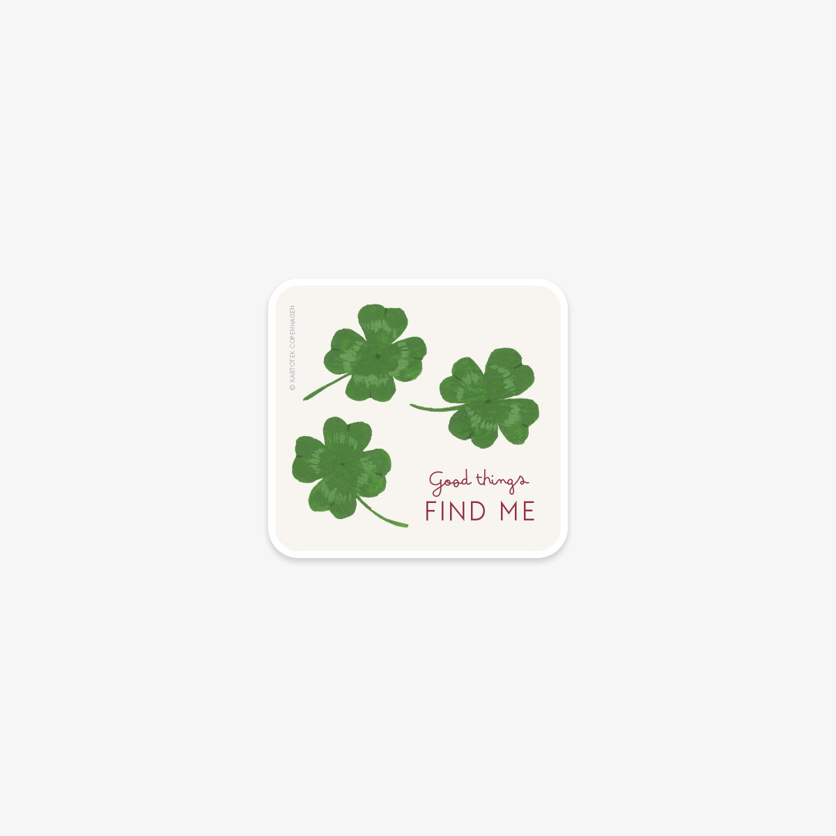 VINYL STICKER // CLOVER