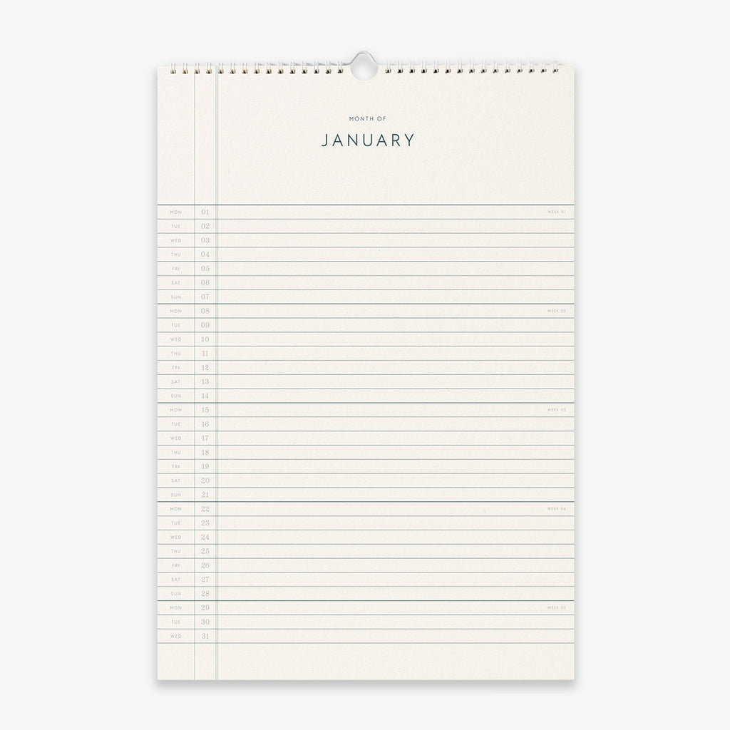VÆGKALENDER 2026