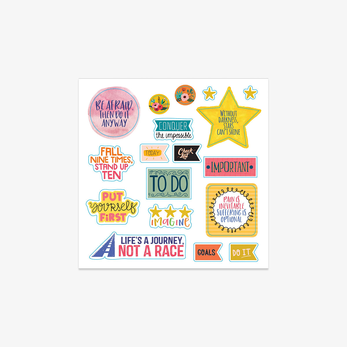 STICKER BOOK // WHATEVER YOU SAY!