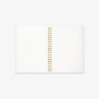A5 RINGBUNDEN NOTESBOG // HVID