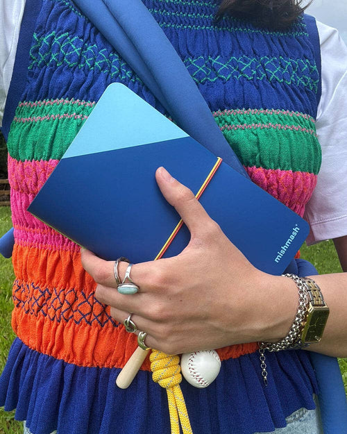 MISHMASH LOG COVER // COBOLT BLUE