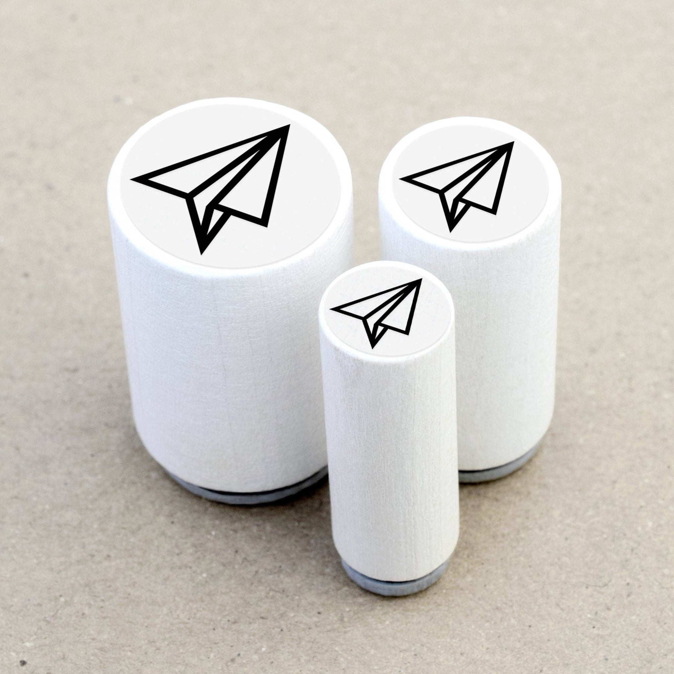 MINI RUBBER STAMP // PAPER PLANE