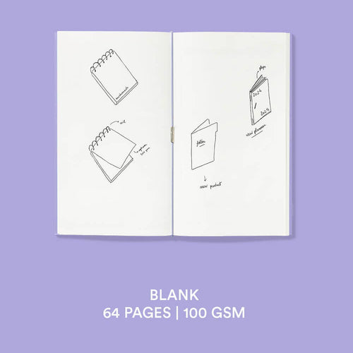 MISHMASH LOG REFILL // NOTEBOOK BLANK
